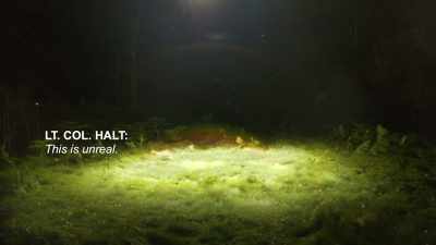 But hidden
deep under the base - Unidentified: Inside America's UFO Investigation