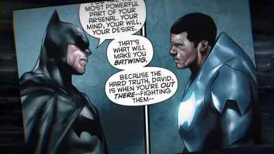 But how am I supposed to know
that's true unless I pull the trigger? - Justice League: Crisis on Infinite Earths Part Two