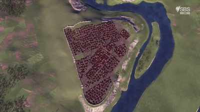 But how did they lay out
the right angles - Roman Megastructures