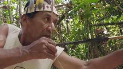 BUT HOW DID THAT PRIMITIVE
HUNTER-GATHERER SOCIETY - Lost Cities of the Amazon