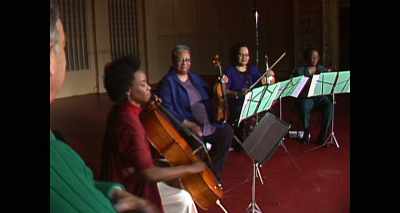 But how do you play your instruments
without your bows? - A Beautiful Day in the Neighborhood