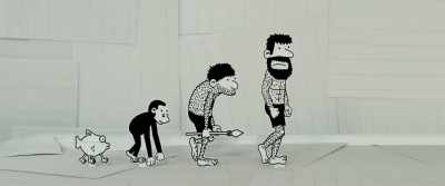 But human beings have evolved. - Diary of a Wimpy Kid: The Long Haul