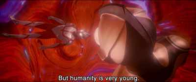 But humanity is very young. - Shin Ultraman
