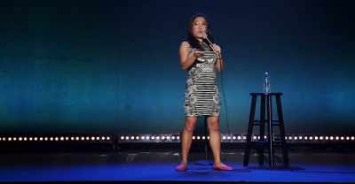 But my husband, I first met him
at this wedding - Ali Wong: Baby Cobra