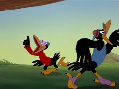 # But I be done seen 'bout ever'thing # When I see a elephant fly With the wind. - Dumbo
