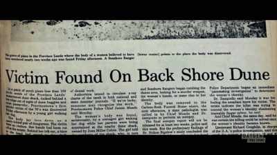 But I believe there's
still a possibility clark - Lady of the Dunes: Hunting the Cape Cod Killer