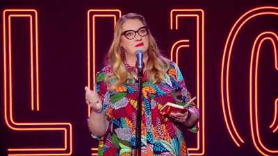 But I bumped into her,
she pointed to my - Sarah Millican: Bobby Dazzler