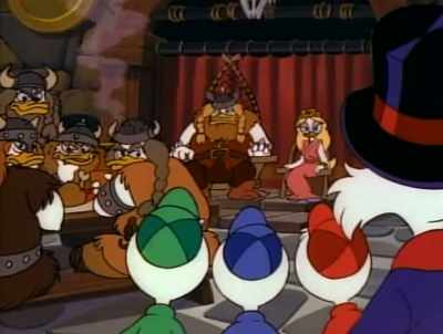 But if I can sneak you back
with the other treasure - DuckTales