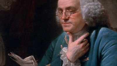 But I do not find
that I have gained - Benjamin Franklin