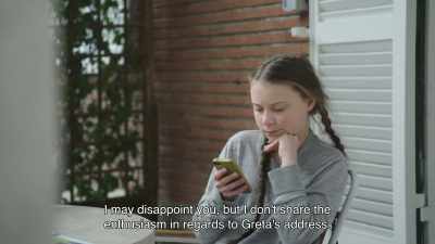 But i don't share
enthusiasm - I Am Greta