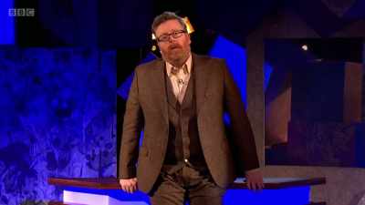 But before I go, I'd like to
leave you with this thought. - Frankie Boyle's New World Order