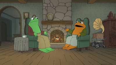 But if I have to get up to put them on,I would become less comfortable. - Frog and Toad