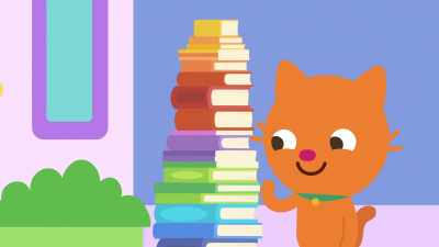 But I hope you find
the mysterious mess-maker - Sago Mini Friends