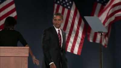 But, I-- I felt, that night,
election night, - Obama: In Pursuit of a More Perfect Union