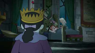 But I just don't think
she'd ever try to kill him-- - Disenchantment