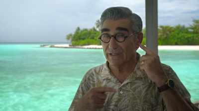 But I kept thinking,
"What if you hear a crack?" - The Reluctant Traveler with Eugene Levy