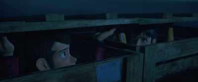 But I know that this supply ship
makes contact once a week. - Lupin III: The First