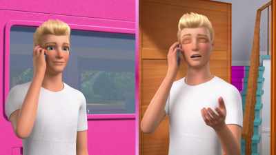 But I promised to watch
all six sequels - Barbie: A Touch of Magic