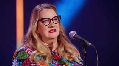 But as I was putting my top
and my bra back on - Sarah Millican: Bobby Dazzler