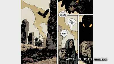 But I realized that I was tying his hands, - Mike Mignola: Drawing Monsters
