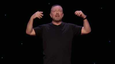 But as I said at the beginning, - Ricky Gervais: SuperNature