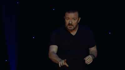 But I said, "You've gotta learn.
Stop crying." - Ricky Gervais: Humanity