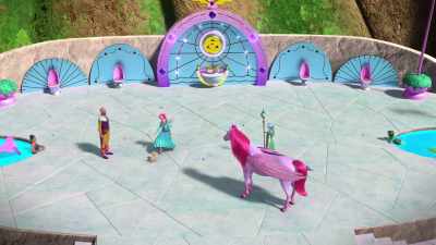 But I saw with my own eyes - Barbie: A Touch of Magic