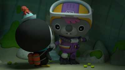 But I still may need a hand
getting back out of here. - Octonauts and the Caves of Sac Actun