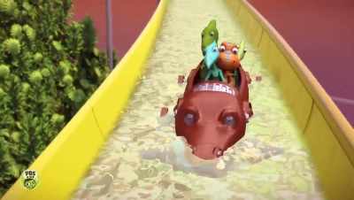 But I thought there was
gonna be a big waterfall. - Dinosaur Train: Adventure Island