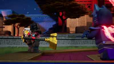-But I thought we were friends!
-[grunts] - LEGO Ninjago: Dragons Rising