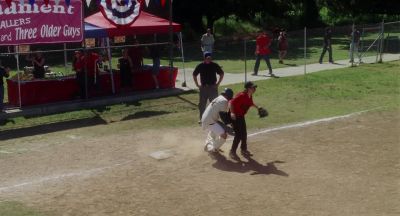 But I ticked it It hit the bat - The Benchwarmers