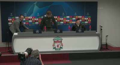 But I had to go to
a press conference - The End of the Storm