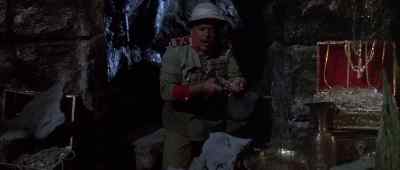 But I will not shoot you.
I will bury you alive. - King Solomon's Mines