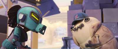 But if I win,
I get your bot and sell him for scrap. - My Dad the Bounty Hunter