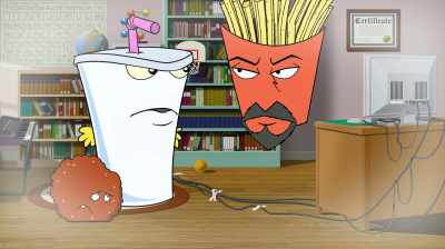 But when I win, we use the money
to buy your computer back. - Aqua Teen Forever: Plantasm