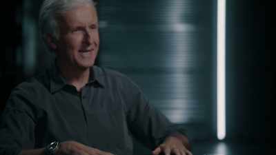 But when I was working
with Errol Morris - James Cameron's Story of Science Fiction