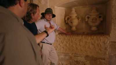 BUT IF IT IS GUILTY,
IT WOULD COME FROM THAT FACE. - Lost Relics of the Knights Templar