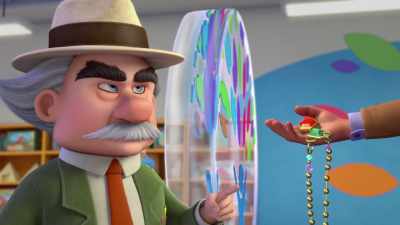 But I'll be back.
I'm watching you, Joneses! - Ridley Jones