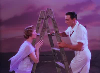 But I'm content the angels must have sent you and they meant you just for me - Singin' in the Rain