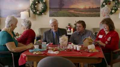 But I'm excited!
- Alright. Christmas cookie? - Angel Falls Christmas