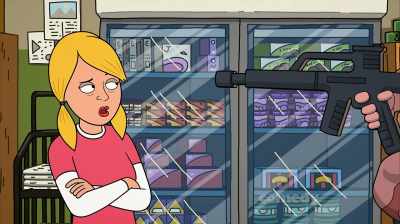 But I'm going to be mature,
take the high road, - Corner Gas Animated