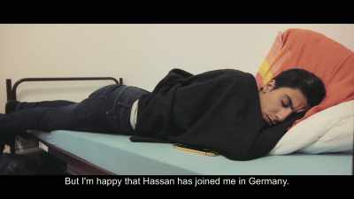 But I'm happy that Hassan
has joined me in Germany. - City of Ghosts