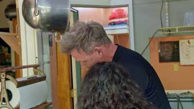 But I'm on a deadline, so slow
and steady will have to be - Gordon Ramsay: Uncharted