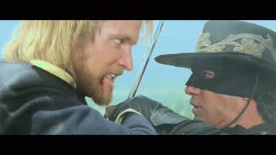 You're doing well Your brother would have shot himself by now - The Mask of Zorro