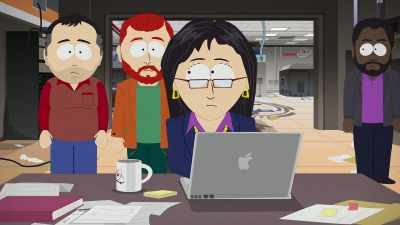 But I'm seeing what else
is dropping today - South Park: Post COVID: The Return of COVID