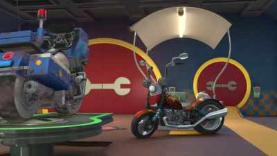 But I'm as speedy as a scooter
with a fresh battery! - Ricky Zoom