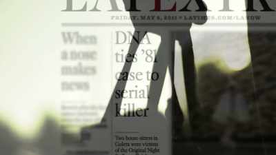 BUT IN 2001, DNA CONNECTS THEM
TO THE SAME MAN. - The Golden State Killer: It's Not Over