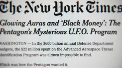 But in 2017, he quit in protest. - Unidentified: Inside America's UFO Investigation