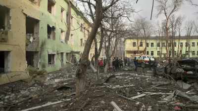 But in this chaos,
nobody can answer. - 20 Days in Mariupol