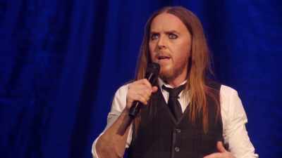 But, in her early 60s,
she started getting quite... - Tim Minchin: Back